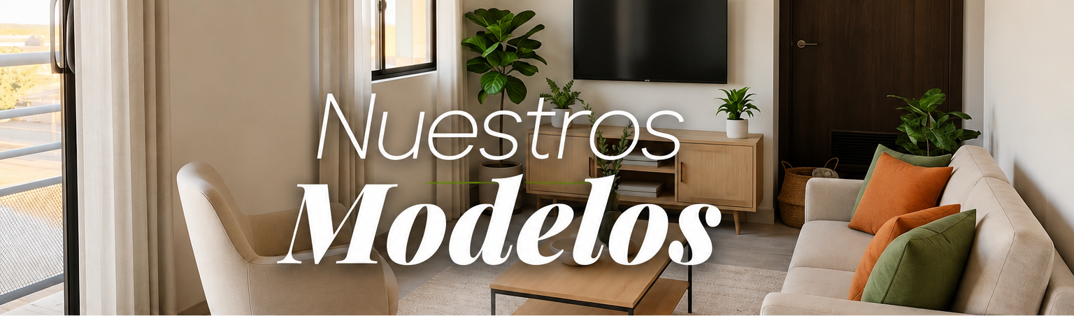 Nuestros modelos banner Nuestros modelos banner